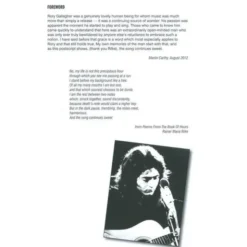 Wise Publications Rory Gallagher Acoustic