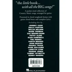 Wise Publications The Little Black Book Country
