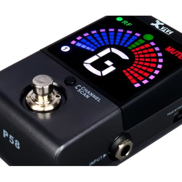 XVive P58 Digital Guitar Pedal Tuner