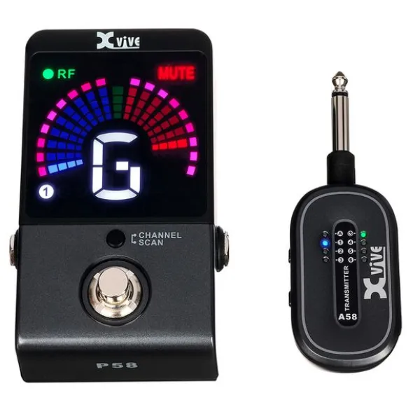 XVive P58 Digital Guitar Pedal Tuner