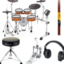 Yamaha DTX10K-M Real Wood Bundle