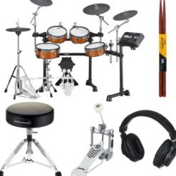 Yamaha DTX8K-M Real Wood Bundle