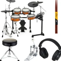 Yamaha DTX8K-X Real Wood Bundle