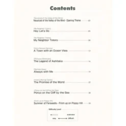 Yamaha Music Entertainment Studio Ghibli Songs Guitar 1