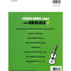 Yamaha Music Entertainment Studio Ghibli Songs Ukulele 1