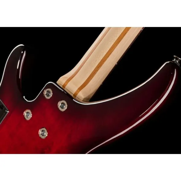 Yamaha TRBX604FM Dark Red Burst