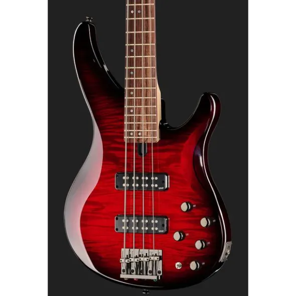 Yamaha TRBX604FM Dark Red Burst