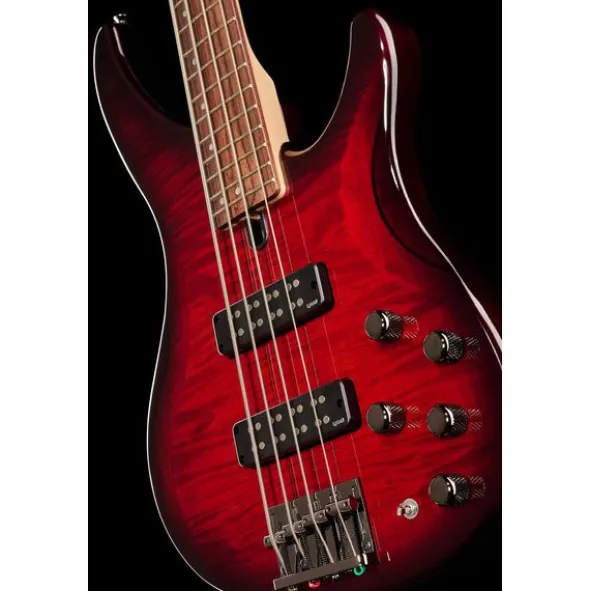 Yamaha TRBX604FM Dark Red Burst