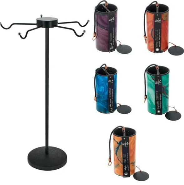 Zaphir Chimes Set of 5 incl. Stand