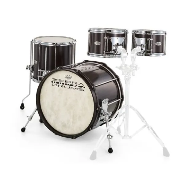 Zebra Drums Studio London Plane Tree Set