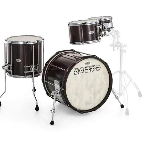 Zebra Drums Studio London Plane Tree Set
