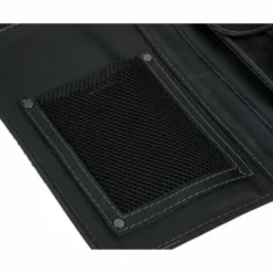 Zultan Leather Stick Bag Black