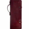 Zultan Leather Stick Bag Red