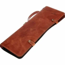 Zultan Leather Stick Bag Tan Brown