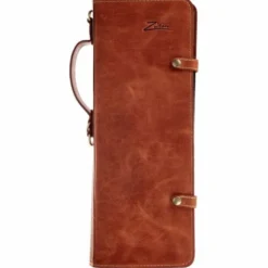 Zultan Leather Stick Bag Tan Brown